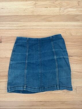 Free People Denim Skirt